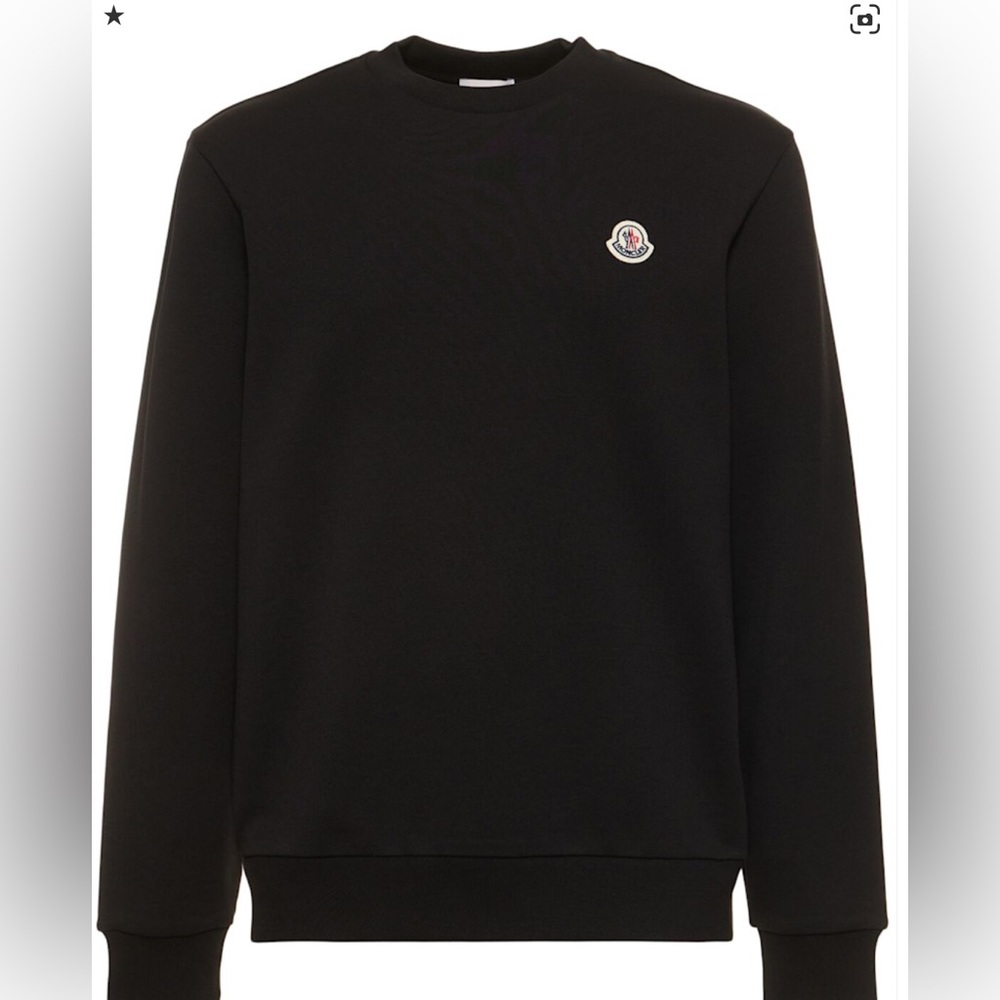 Moncler - Logo Appliquéd Cotton-Jersey Sweatshirt